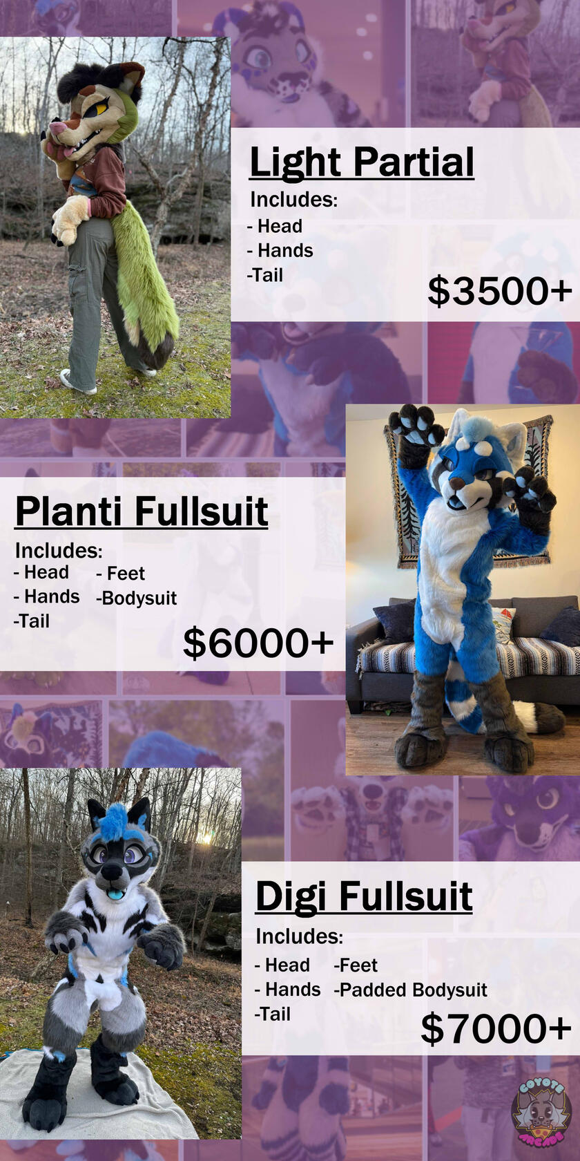 Prices sheet Prices sheet